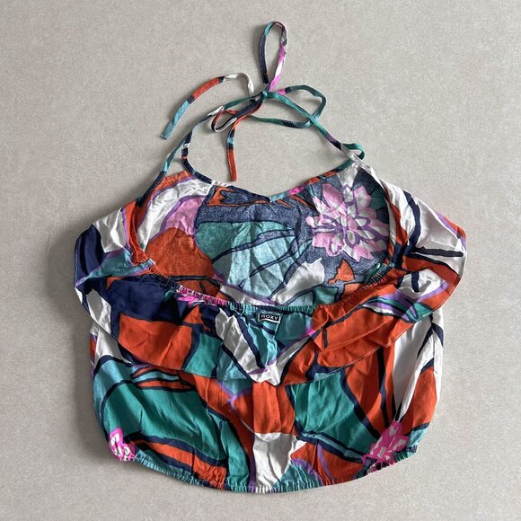 NWT RARE Roxy Pattern Crop Top ASO Alex Russo - Picture 3 of 8